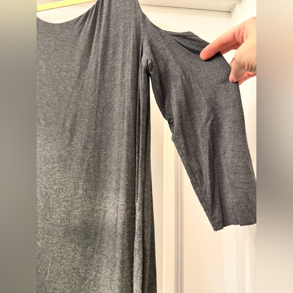 Faux Leather Cutout Sleeve Dress from Saks - Picture 4 of 5